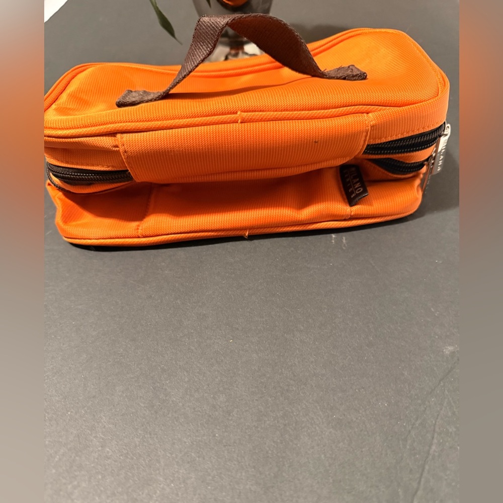 Milano Orange Cosmetic Bag